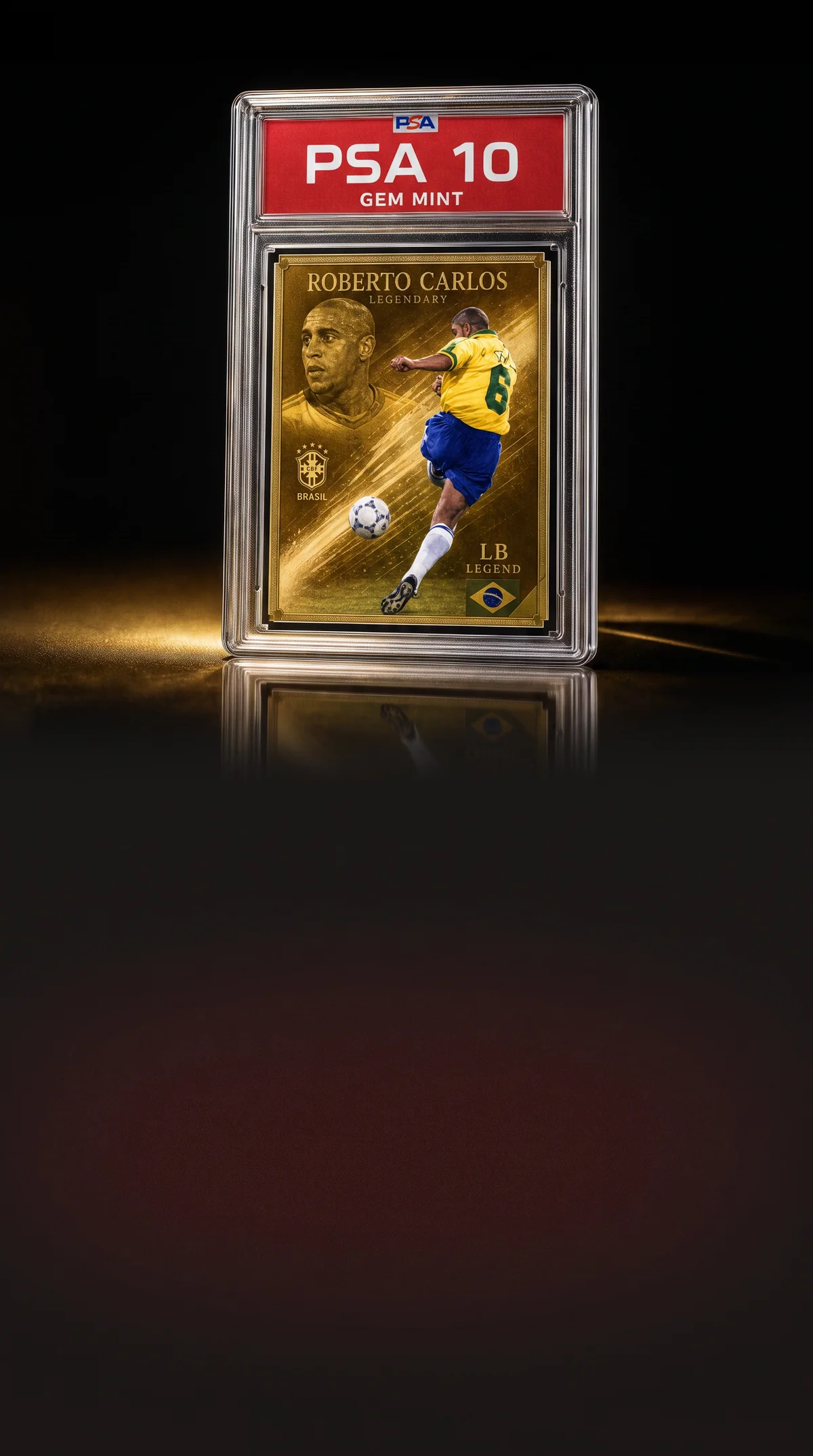PSA 10 Gem Mint 호베르토 카를로스 레전더리 카드