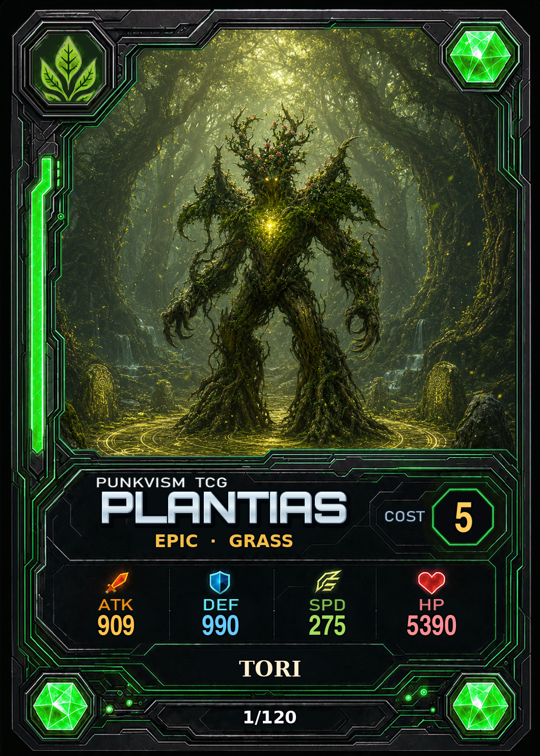 토리·오쿨라 · Plantias