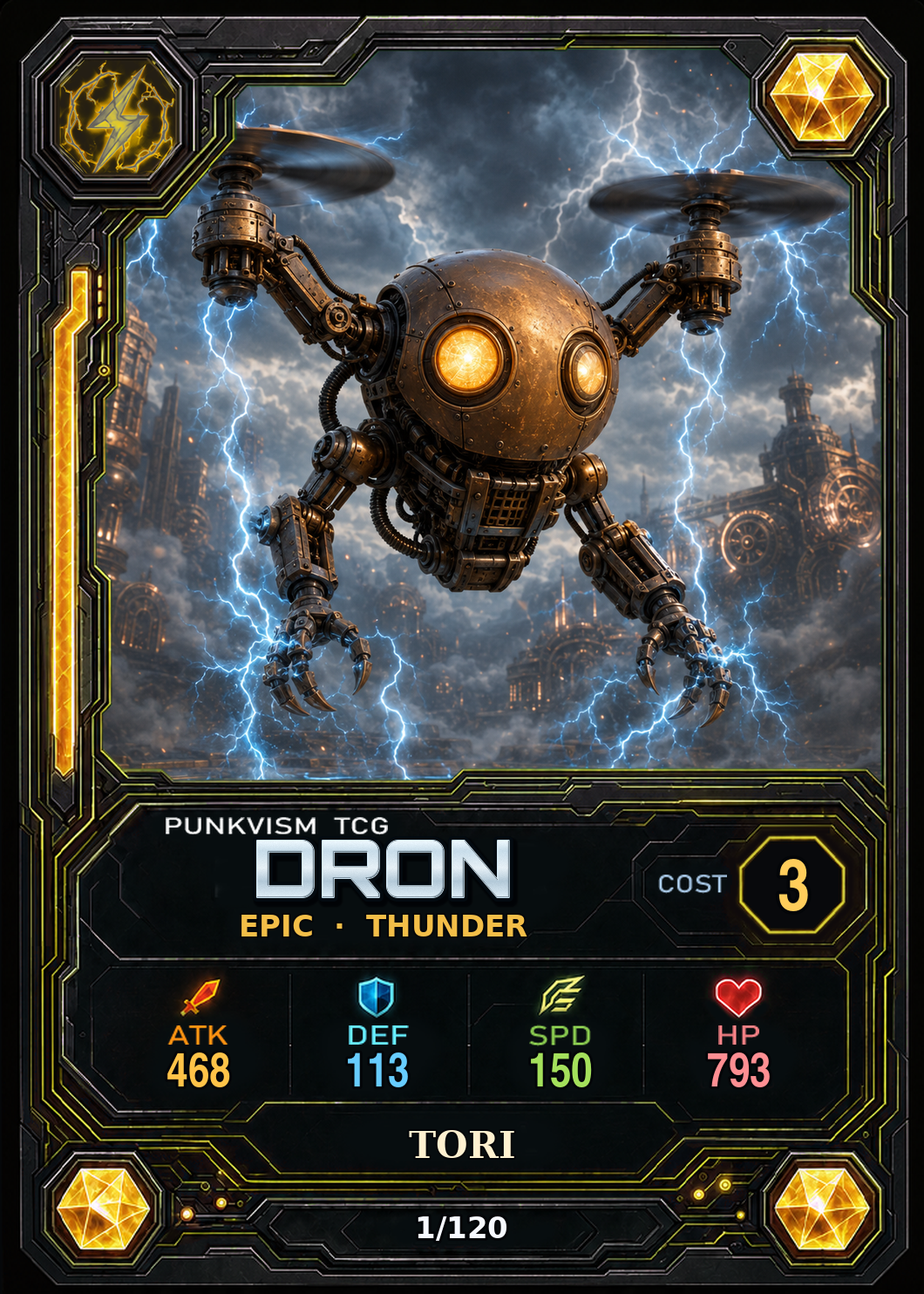 토리·오쿨라 · Dron