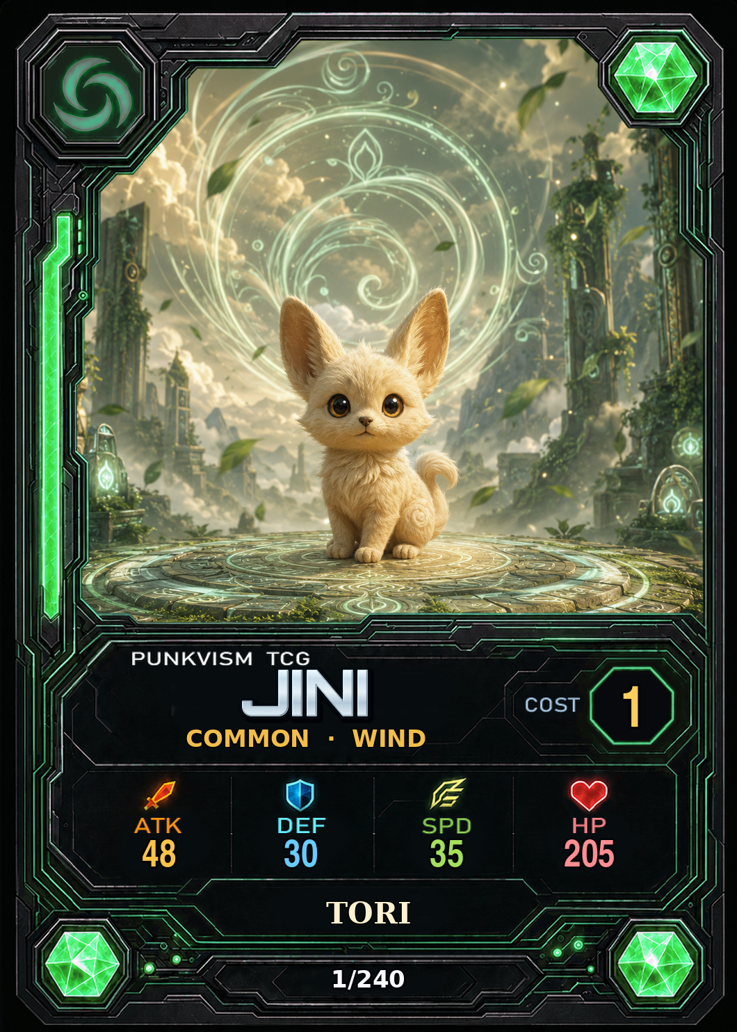 토리·오쿨라 · Jini