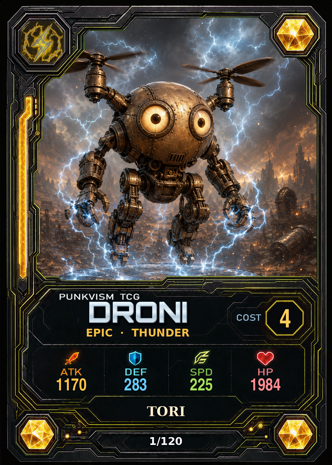 토리·오쿨라 · Droni