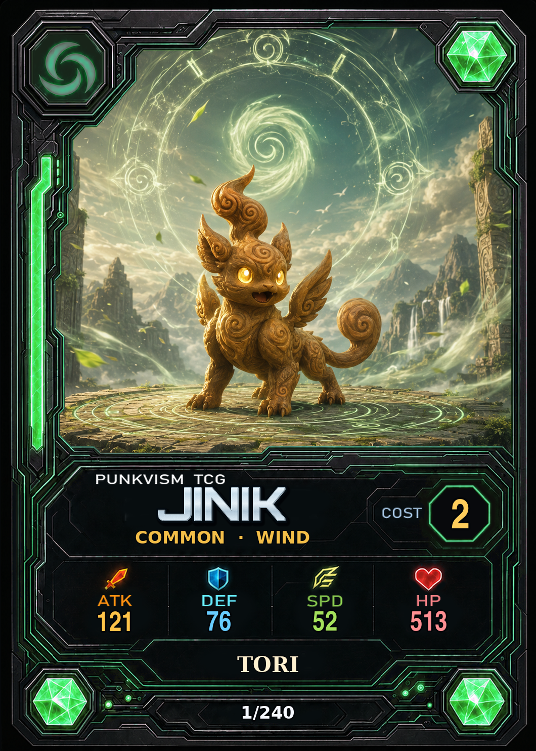 토리·오쿨라 · Jinik