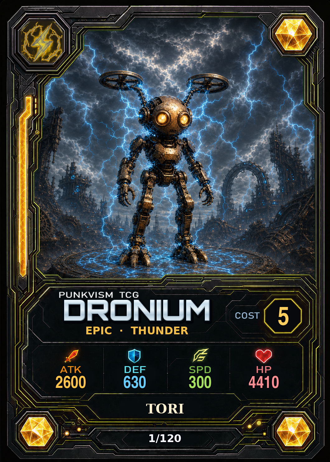 토리·오쿨라 · Dronium