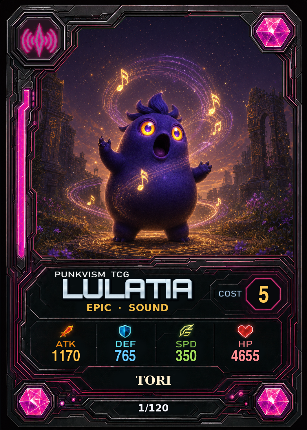 토리·오쿨라 · Lulatia