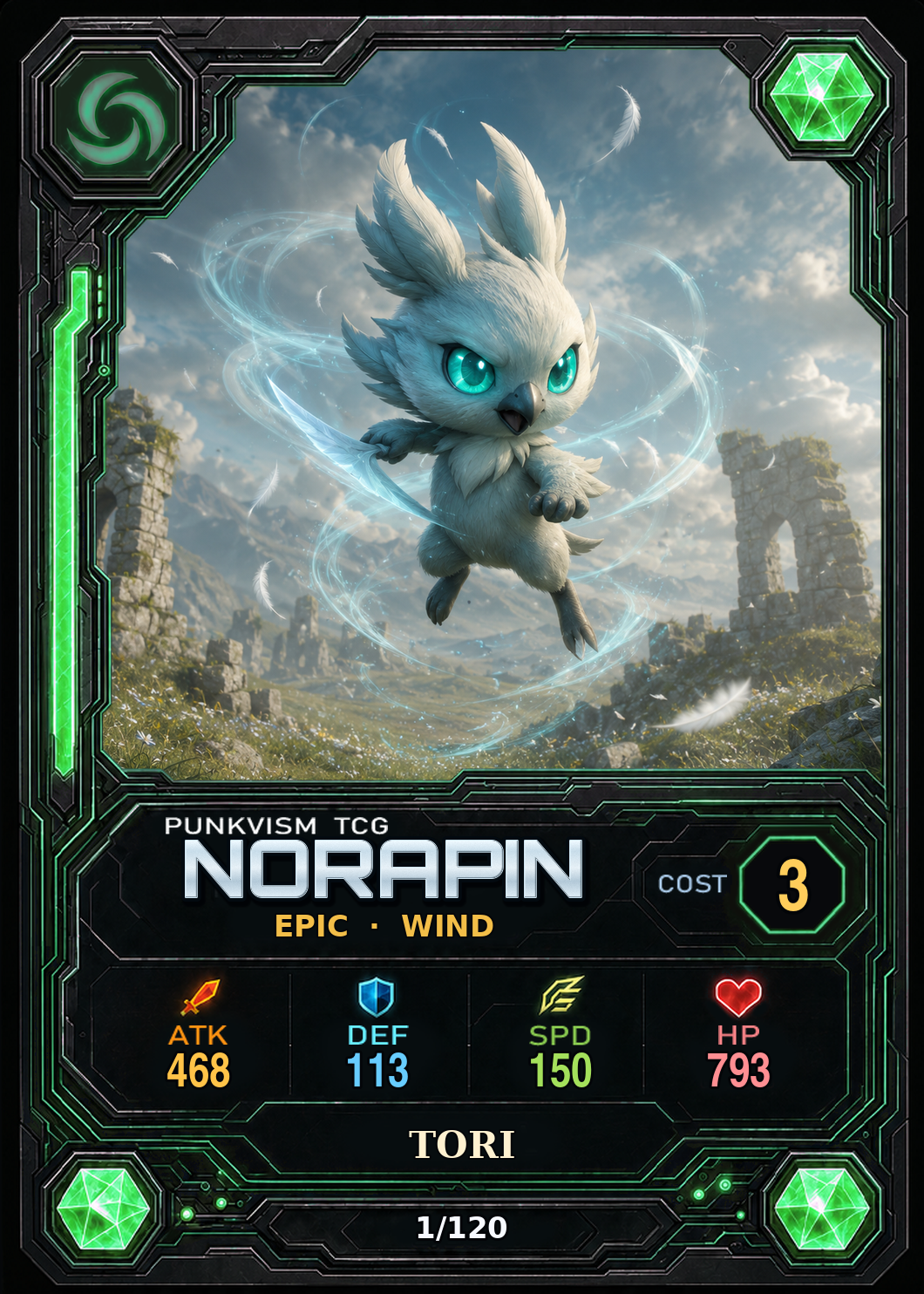 토리·오쿨라 · Norapin