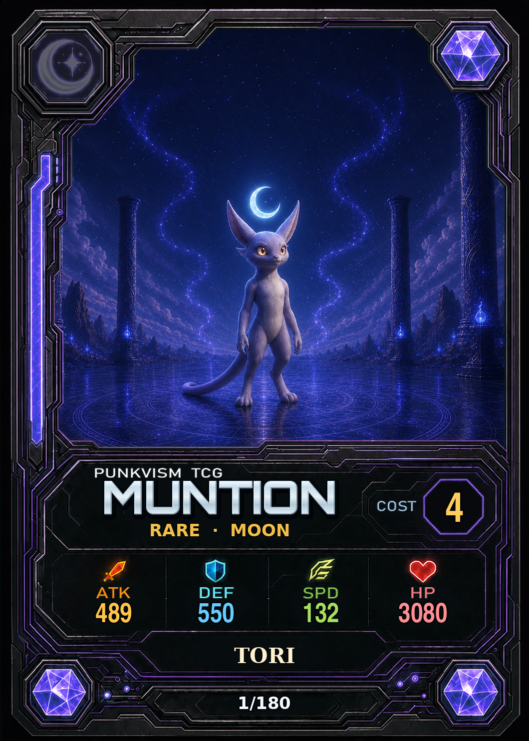 토리·오쿨라 · Muntion
