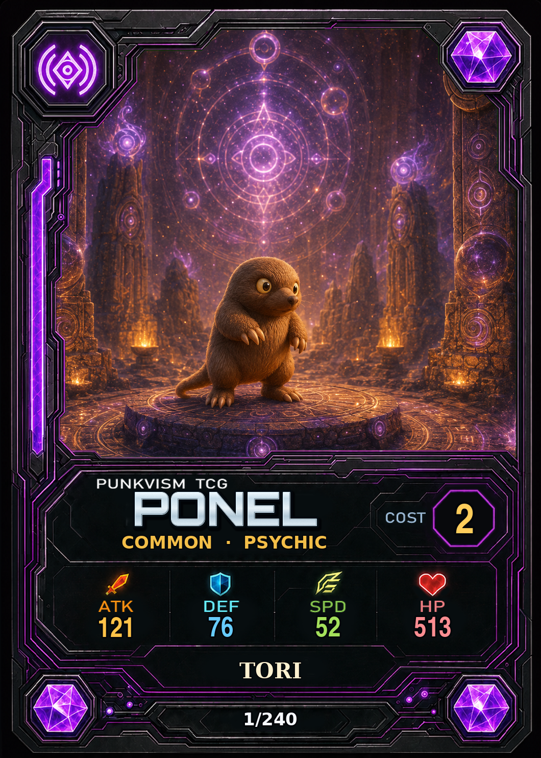 토리·오쿨라 · Ponel