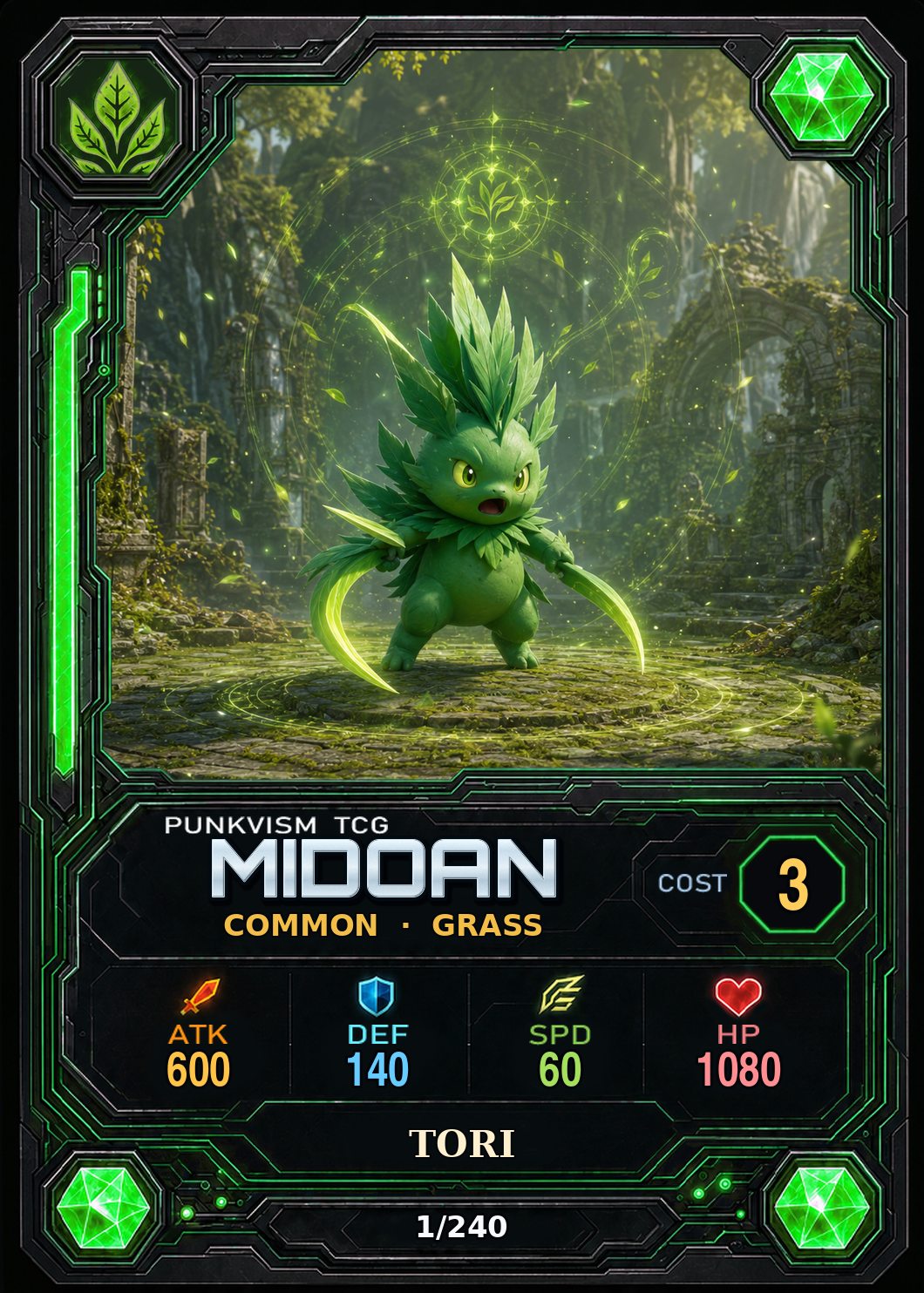 토리·오쿨라 · Midoan