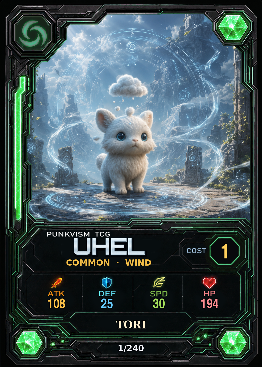 토리·오쿨라 · Uhel