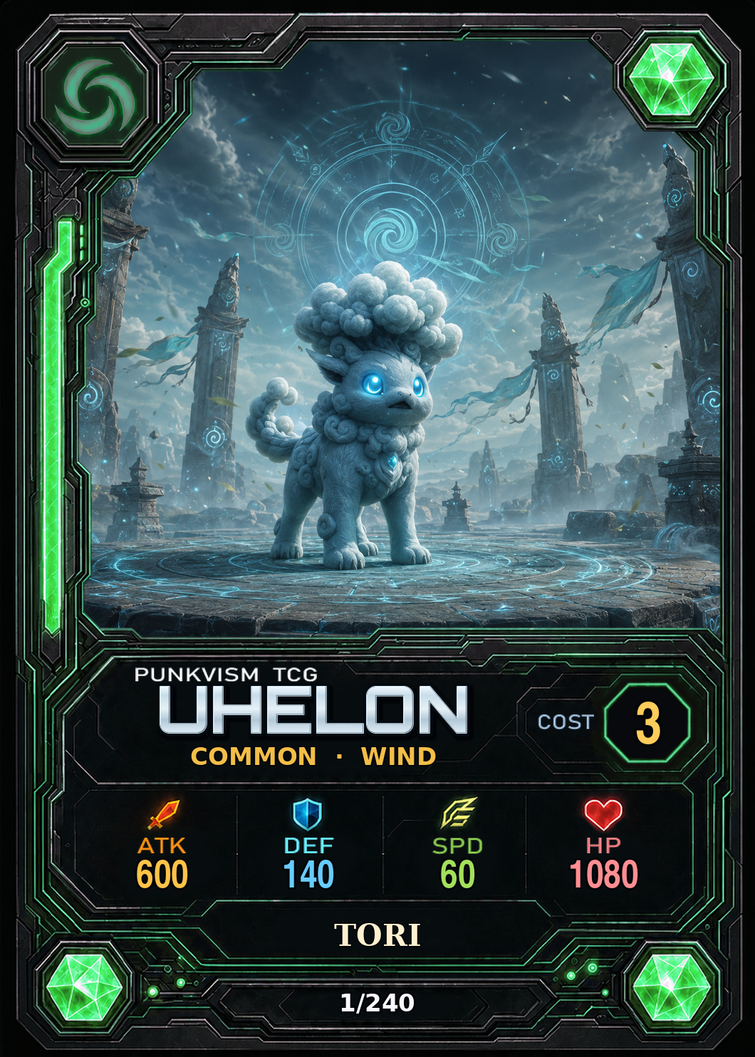토리·오쿨라 · Uhelon