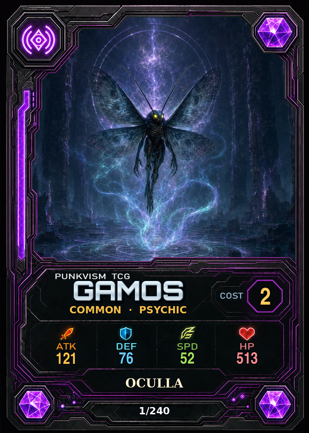 토리·오쿨라 · Gamos