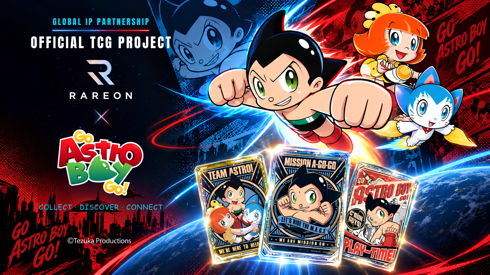 레어온, 신작 애니메이션 IP ‘GO ASTRO BOY GO!’ 공식 라이선스 계약 체결